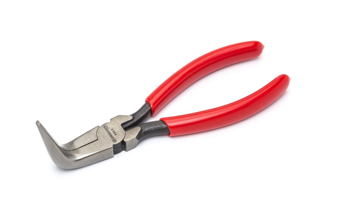 Crescent 6" Bent Needle Nose Solid Joint Pliers 8886CVN