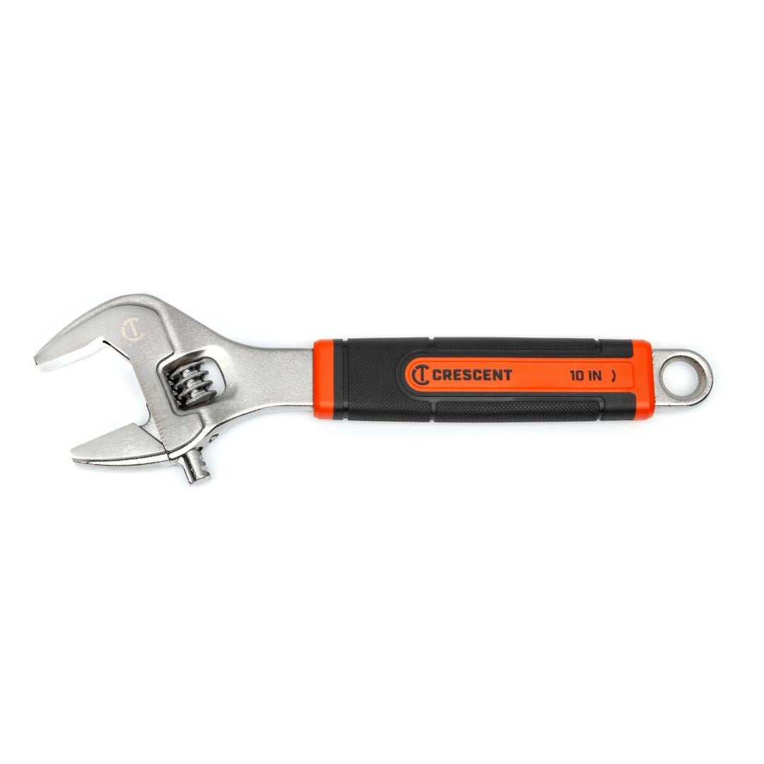 Crescent 10" Adjustable Wrench with Quick-Fit-Jaw AC310CVS