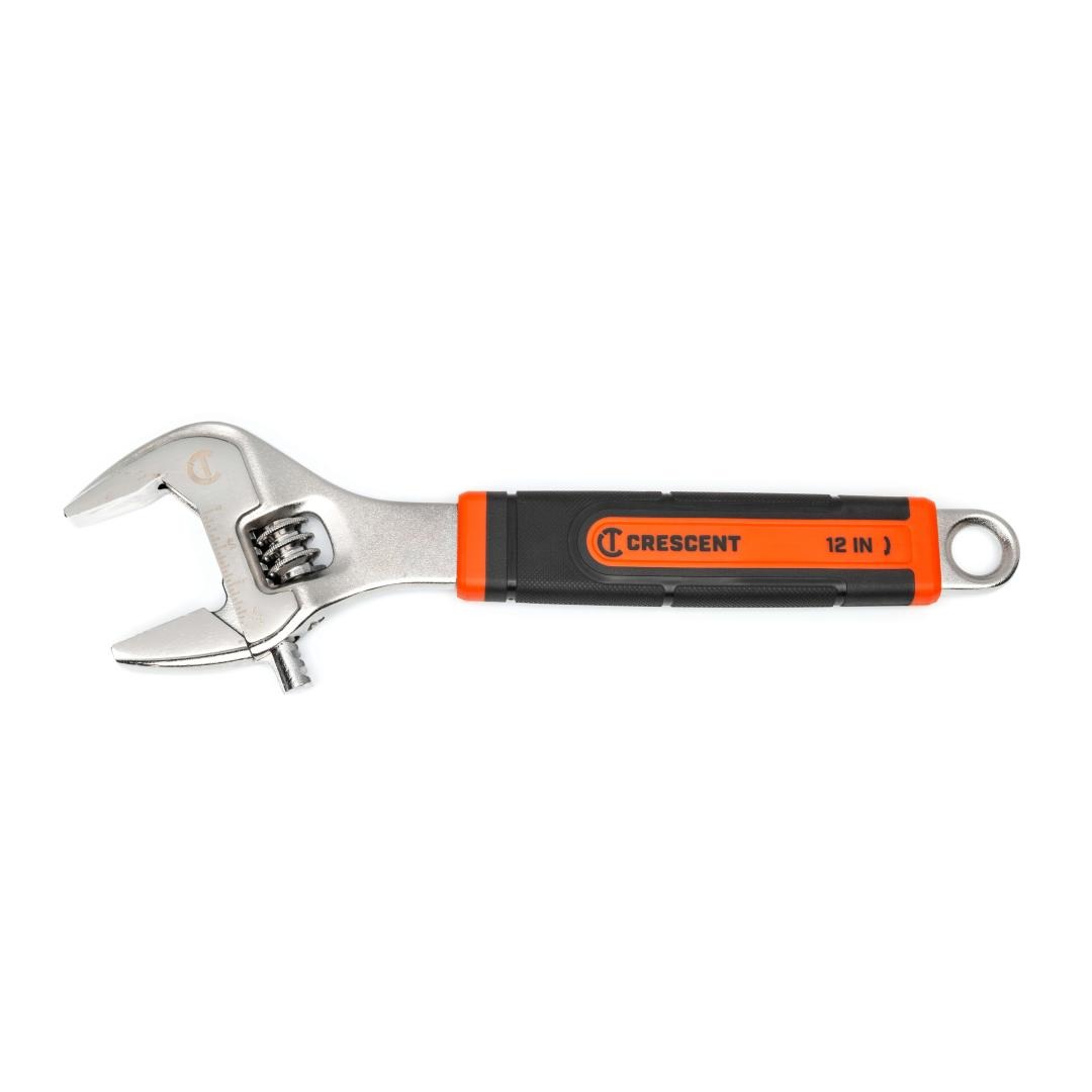 Crescent 12" Adjustable Wrench with Quick-Fit-Jaw AC312CVS