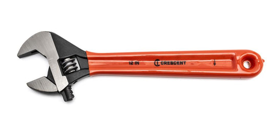 Crescent 12" Black Oxide Adjustable Wrench with Cushion Grip AT212CVS
