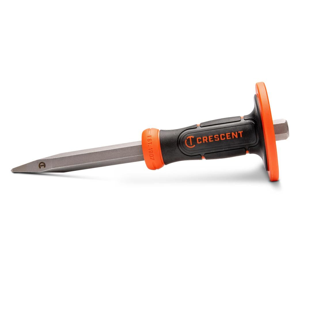 Crescent 3/4" X 12" Concrete Chisel with Handguard CBPC34H