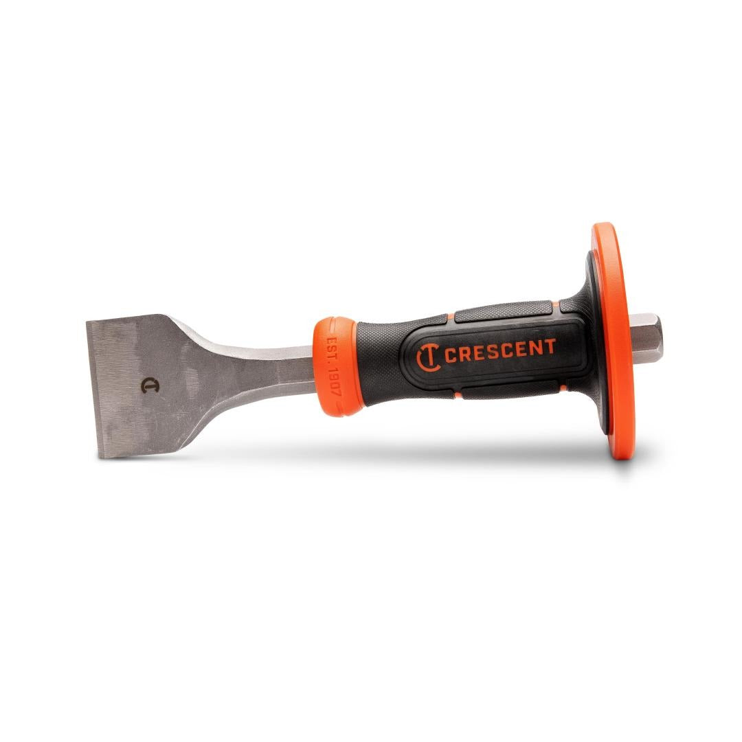 Crescent 2-1/2" X 10" Flooring Chisel with Handguard CFCH212H
