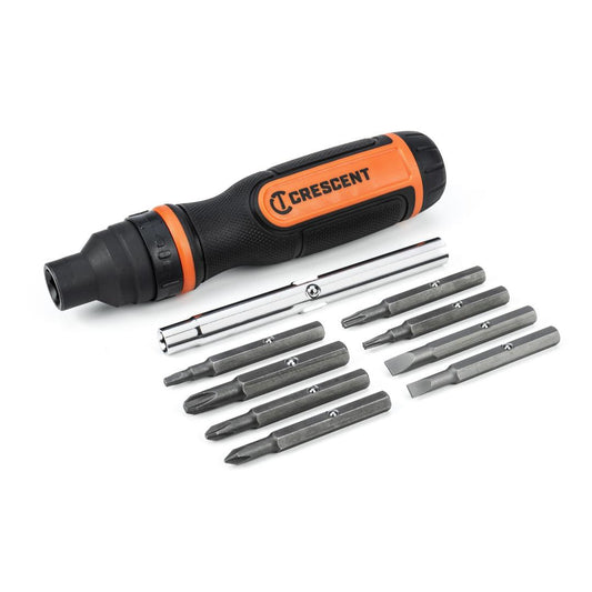 Crescent 11-in-1 Ratcheting Multi-Bit Driver CMBS11R
