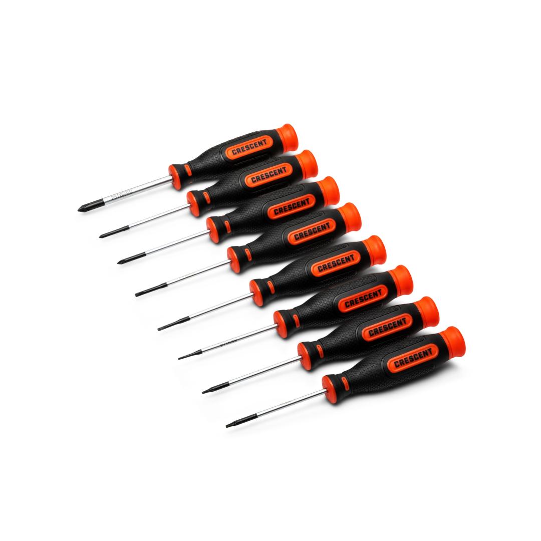 Crescent 8 Piece Precision Screwdriver Set CPR8PCSET