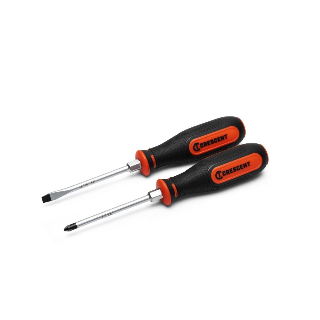 Crescent 2 Piece Dual Material Screwdriver Set CSDS2PCSET