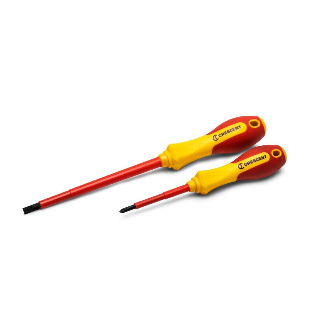 Crescent 2 Piece Insulated Screwdriver Set CVDE2PCSET