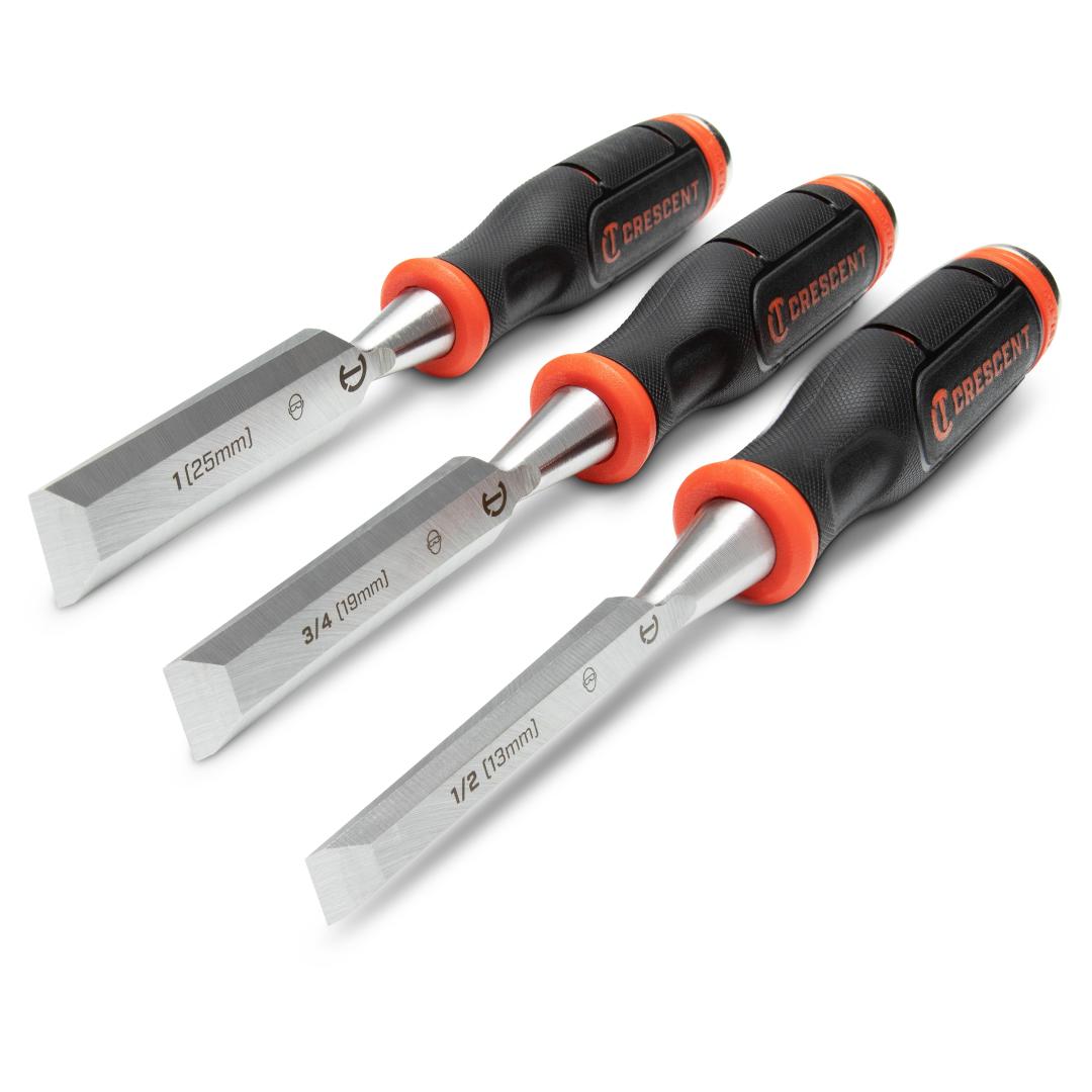 Crescent 3 Piece Wood Chisel Set CWCHS3