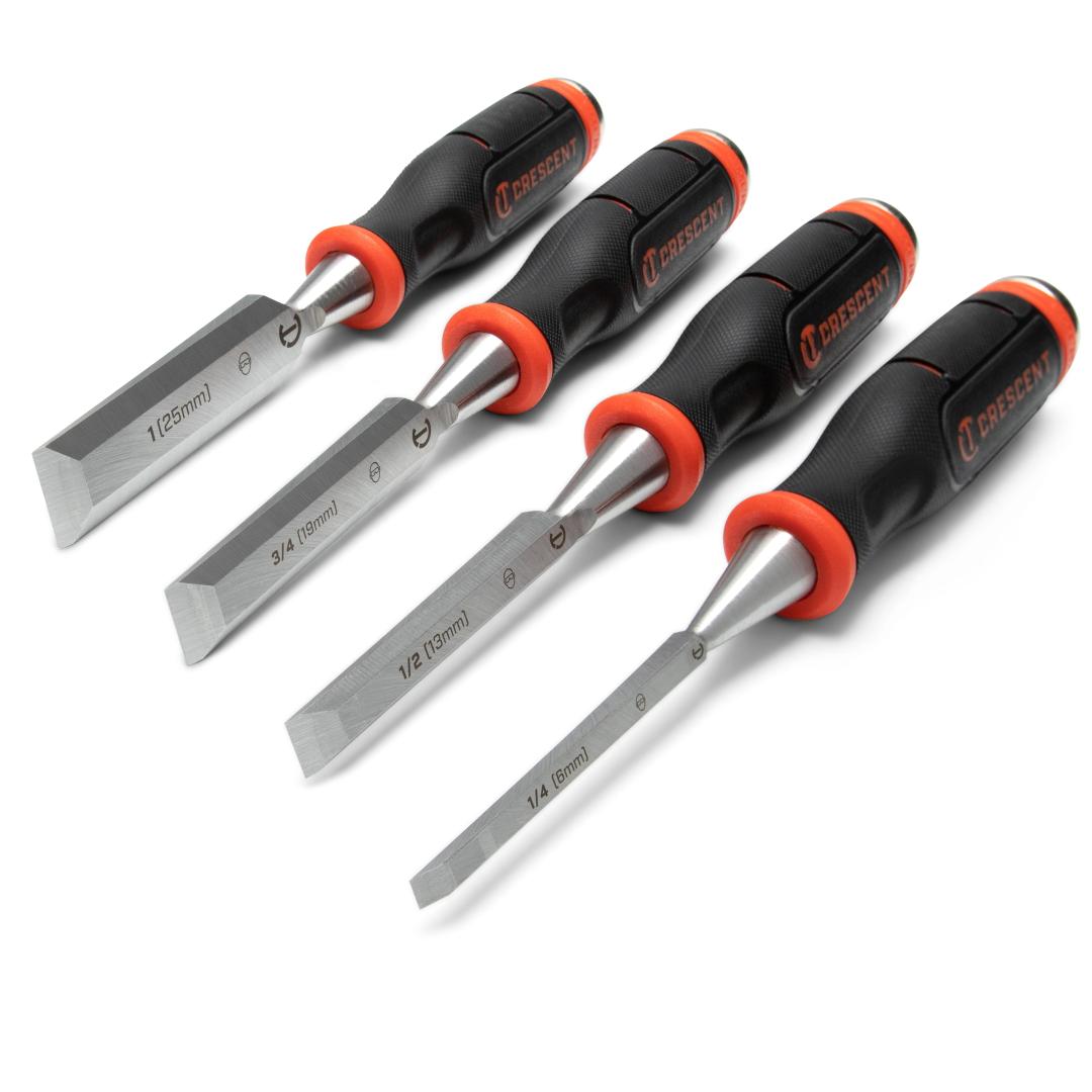 Crescent 4 Piece Wood Chisel Set CWCHS4