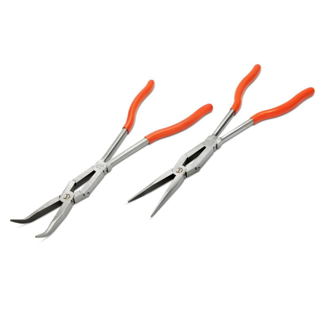 Crescent 2 Piece X2™ Straight and Bent Long Nose Dipped Plier Set PSX204C-06