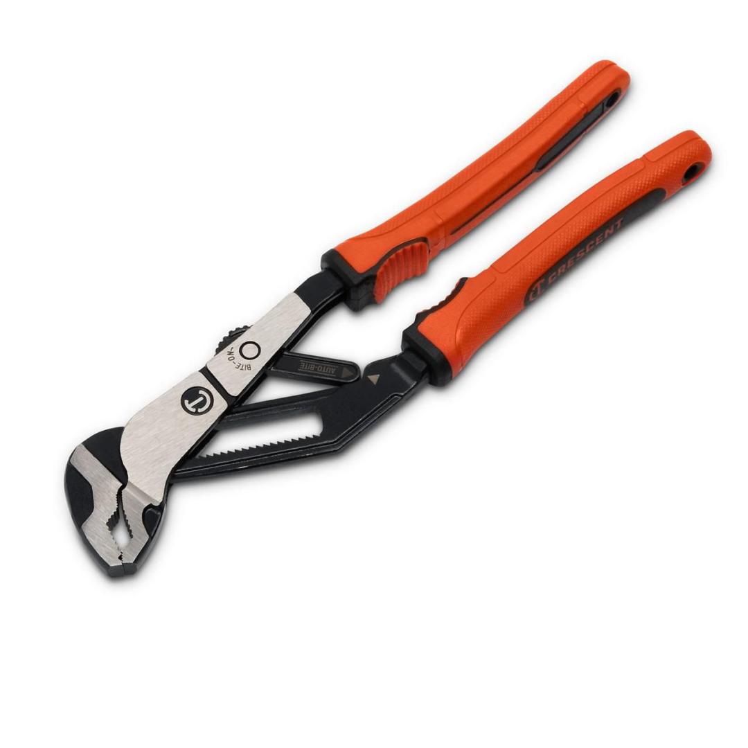 Crescent 8" Z2 Auto-Bite™ Tongue & Groove Plier with Dual Material Rawhide Handle RTAB8CGR