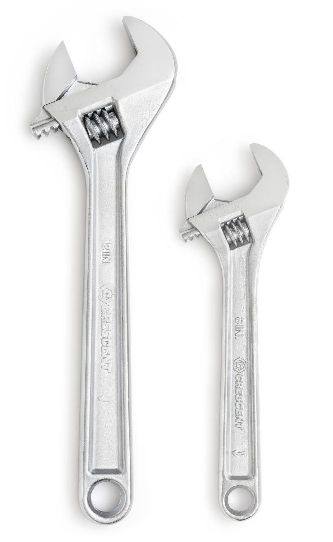Crescent 2 Piece Adjustable Wrench Set 8" & 12" AC2812VS