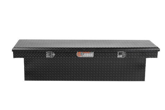 Crescent Black Aluminum Single Lid Fullsize Deep Crossover 1-301002