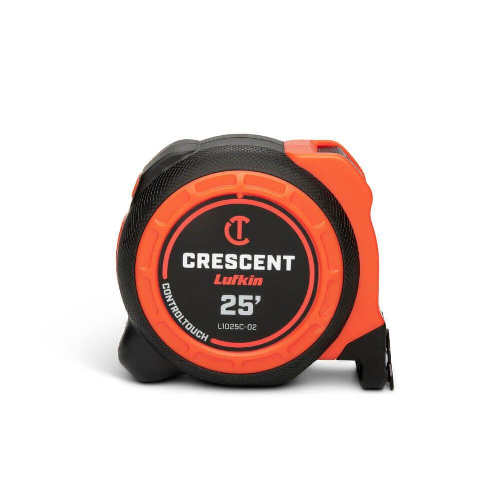 Crescent 1-3/16" x 25' CONTROLTOUCH Tape Measure L1025C-02