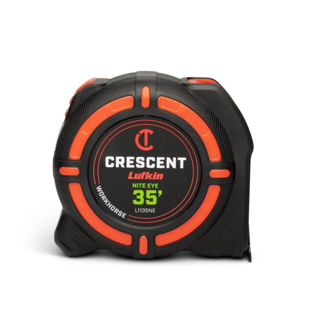 Crescent 1-1/4" x 35' WORKHORSE NITE EYE™ Tape Measure L1135NE