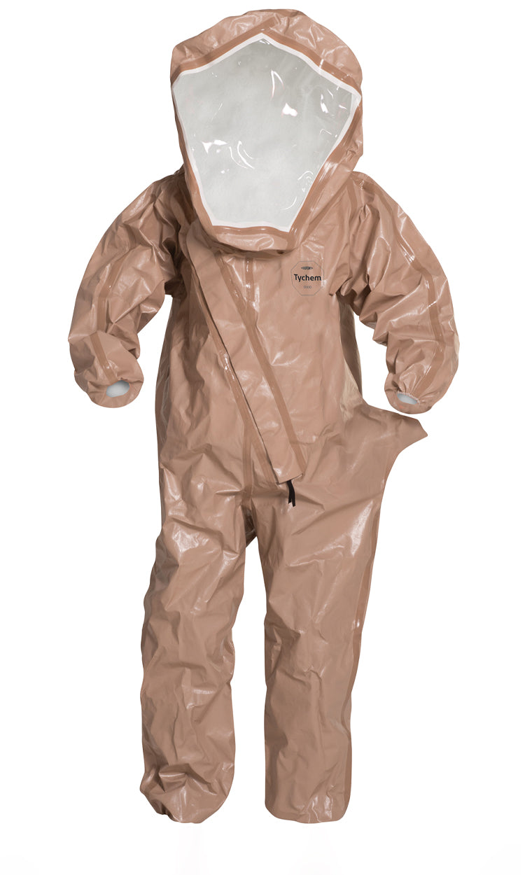 DuPont™ Tychem® 5000 C3525T-TN Encapsulated Level B Suit with Flat Back — Case of 6