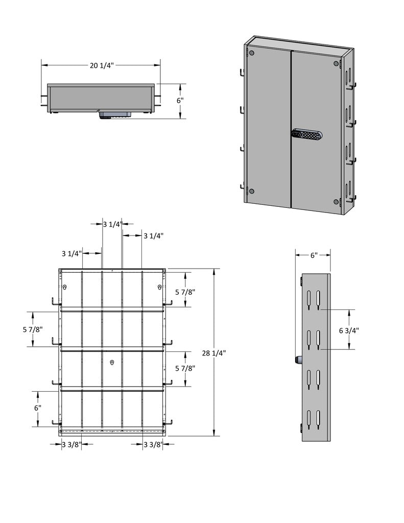 TrippNT 53920 Telemetry Cabinet Healthcare Nursing Unit Lifestyle Shot