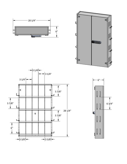 TrippNT 53920 Telemetry Cabinet Healthcare Nursing Unit Lifestyle Shot