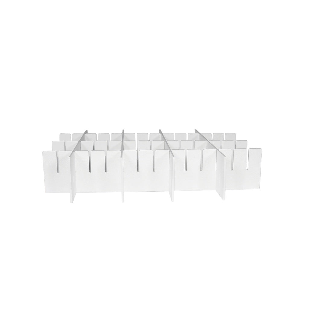 TrippNT Adjustable Drawer Divider Installed in Cart Drawer Organized View