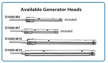 Benchmark Scientific Handheld Rotor-Stator Homogenizer D1000