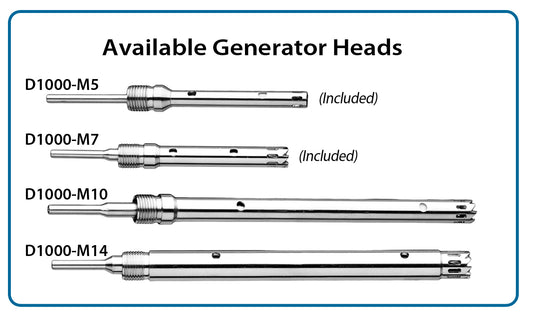Benchmark Scientific Handheld Rotor-Stator Homogenizer D1000