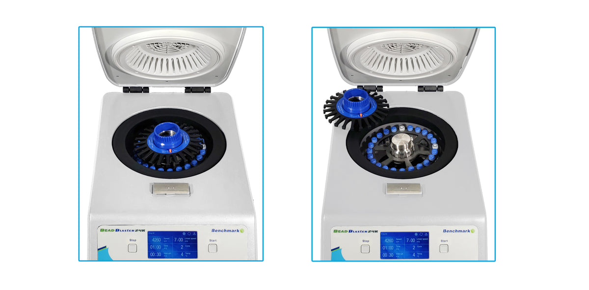 Benchmark Scientific BeadBlaster 24R Refrigerated Microtube Homogenizer D2400-R