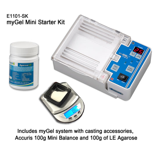 Accuris myGel Mini Electrophoresis Starter Kit E1101-SK