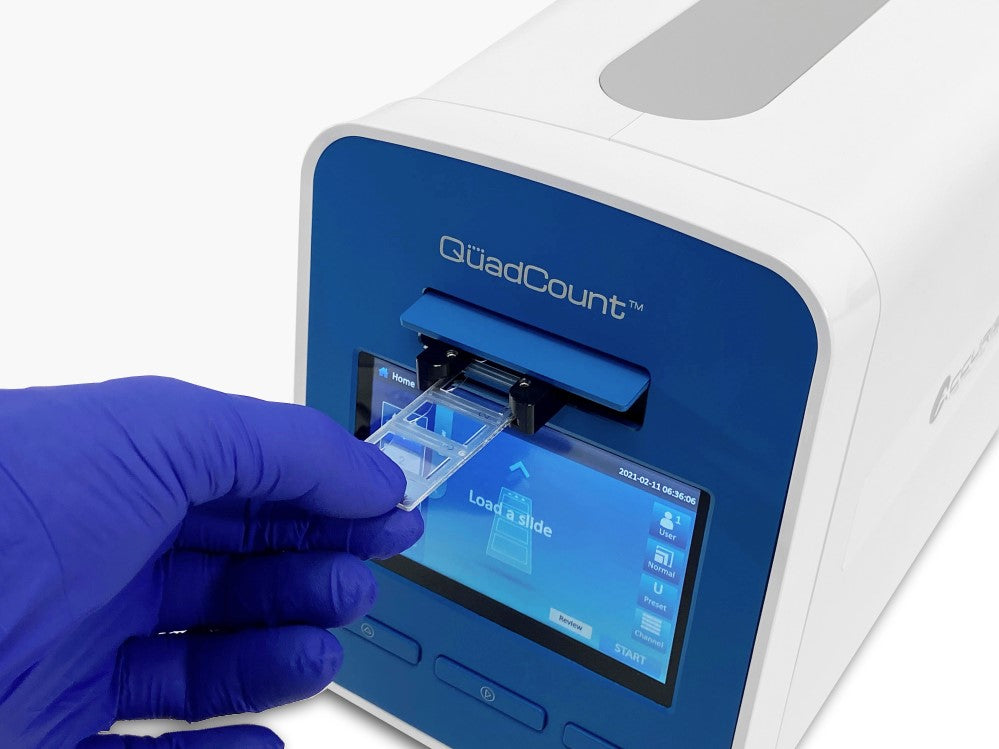 Accuris QuadCount Automated Cell Counter E7500