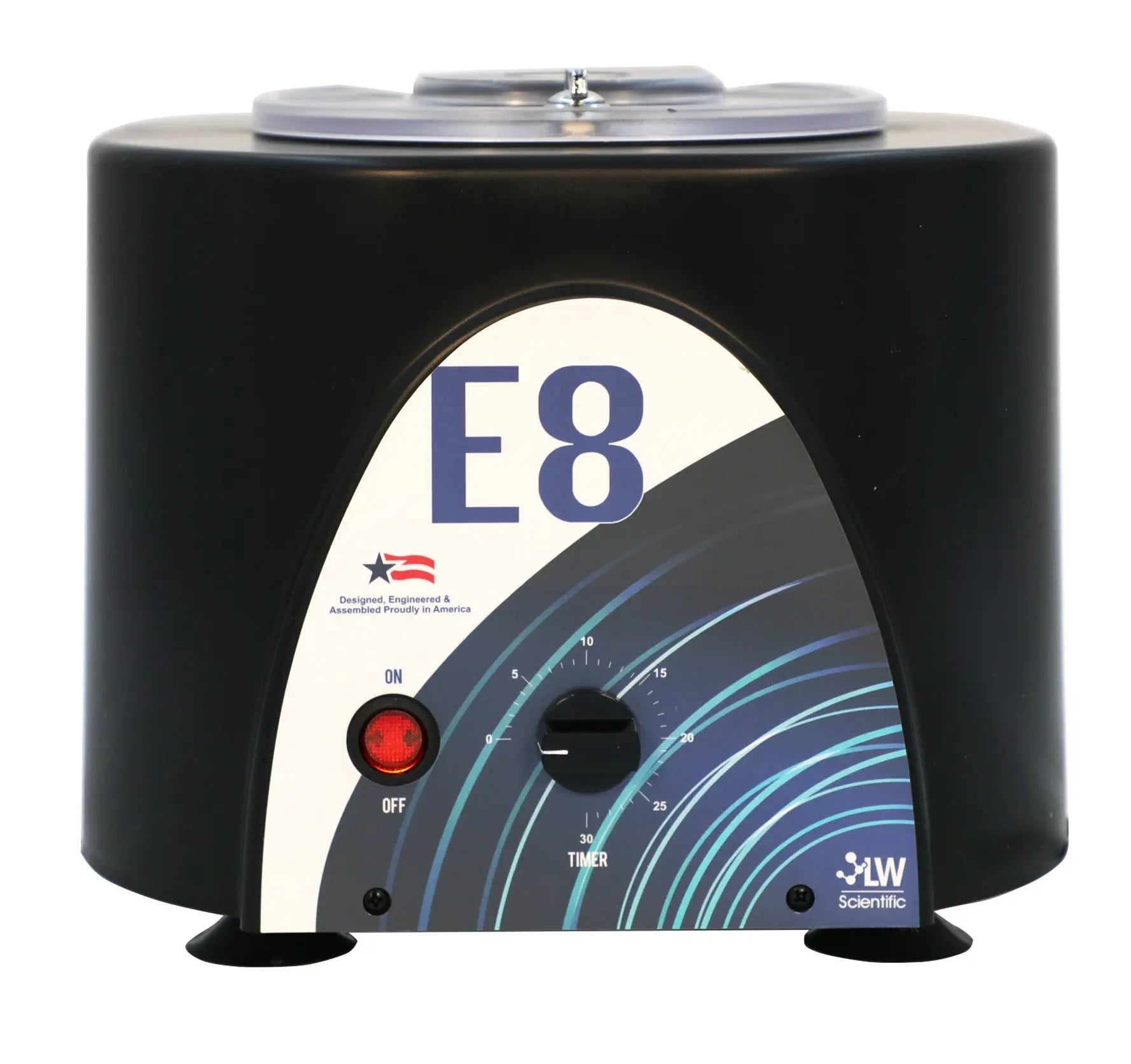 LW Scientific E8 Variable-Speed Centrifuge E8C-U8AV-1503 — 8-Place Angled, 3500 rpm, Timer, Made in USA
