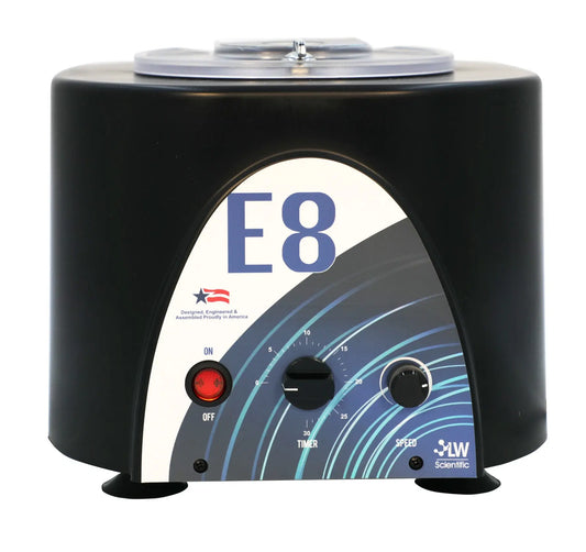 LW Scientific E8C-U8AV-1503 Variable Speed Centrifuge - 8 Place, 3-15ml, Timer, 90-240V 