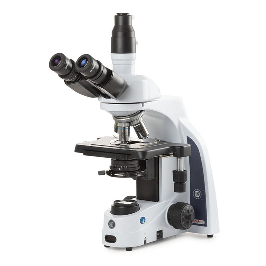 iScope Trinocular Microscope, EWF 10x/22 mm Eyepieces, E-Plan EPLi Objectives, Rackless Stage — 1/Unit | Globe Scientific