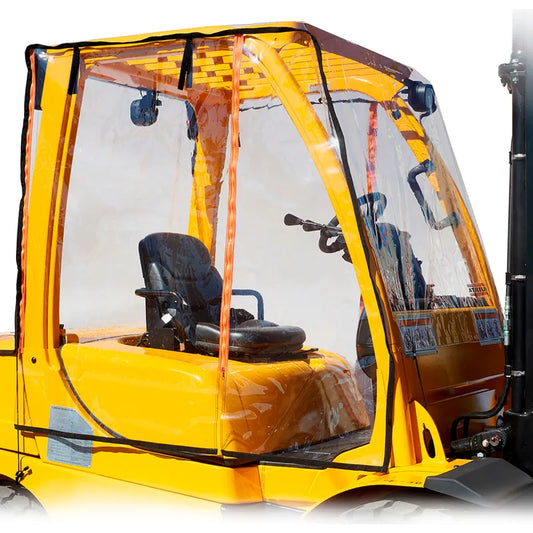 Atrium153 Forklift Vinyl Enclosure | Standard Super Clear