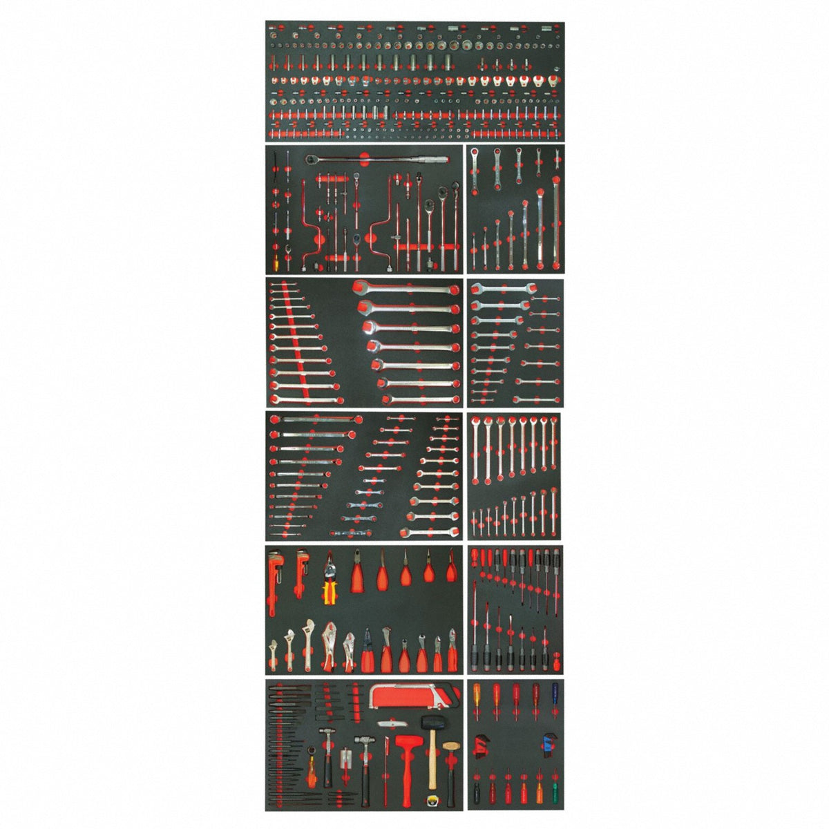 Proto 497Pc Master Set Tool Nfoam J99923TF