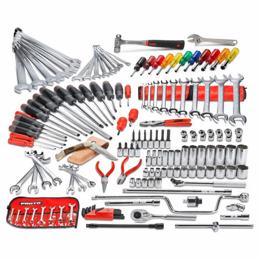 Proto Starter Maintenance Tool Set With Roller Cabinet (148 pc.) J99662B