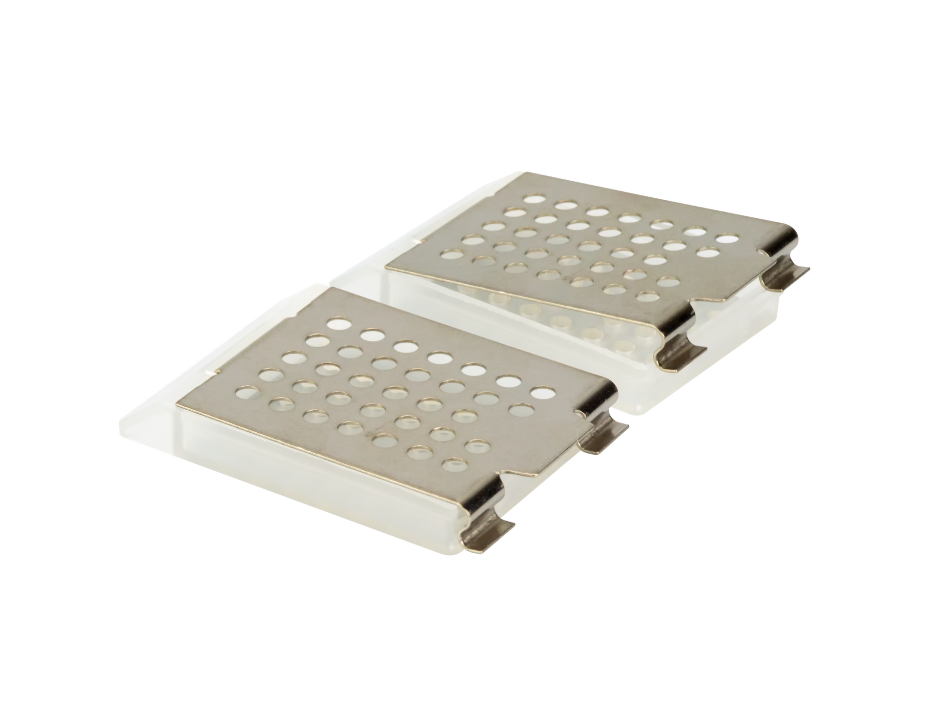 Caplugs® Evergreen 258-4045-030 — Embedding Cassettes with Stainless Steel Covers, Non-Sterile, PP, Natural, 500/B