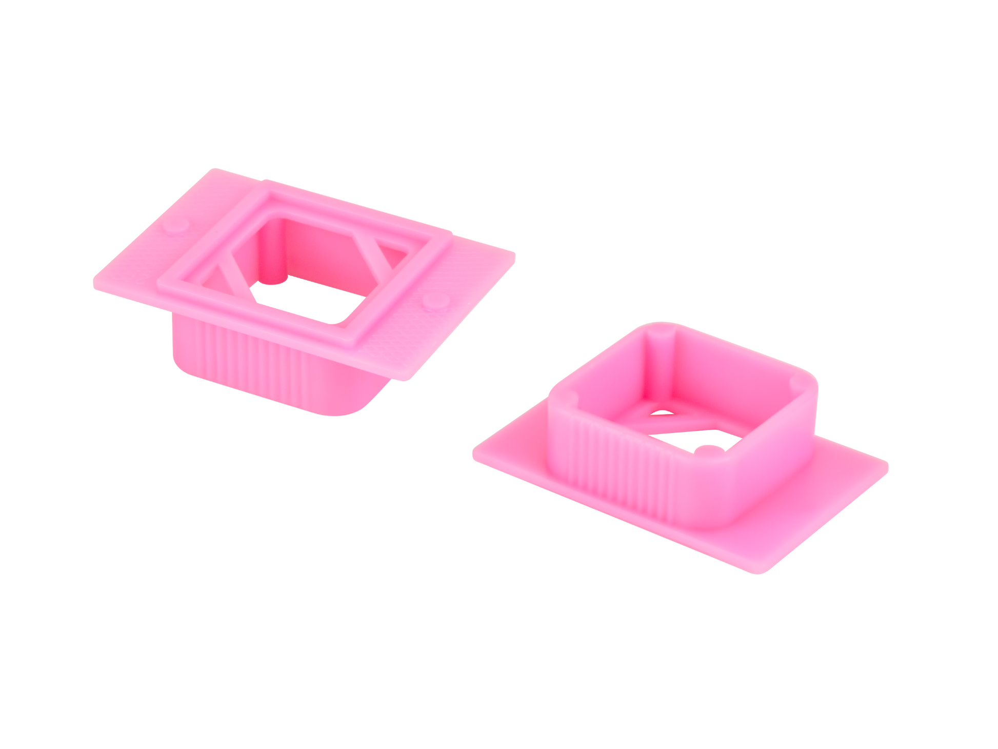 Caplugs® Evergreen 258-4011-P10 — Tissue Embedding Rings, HIPS, Pink, 500/Bag