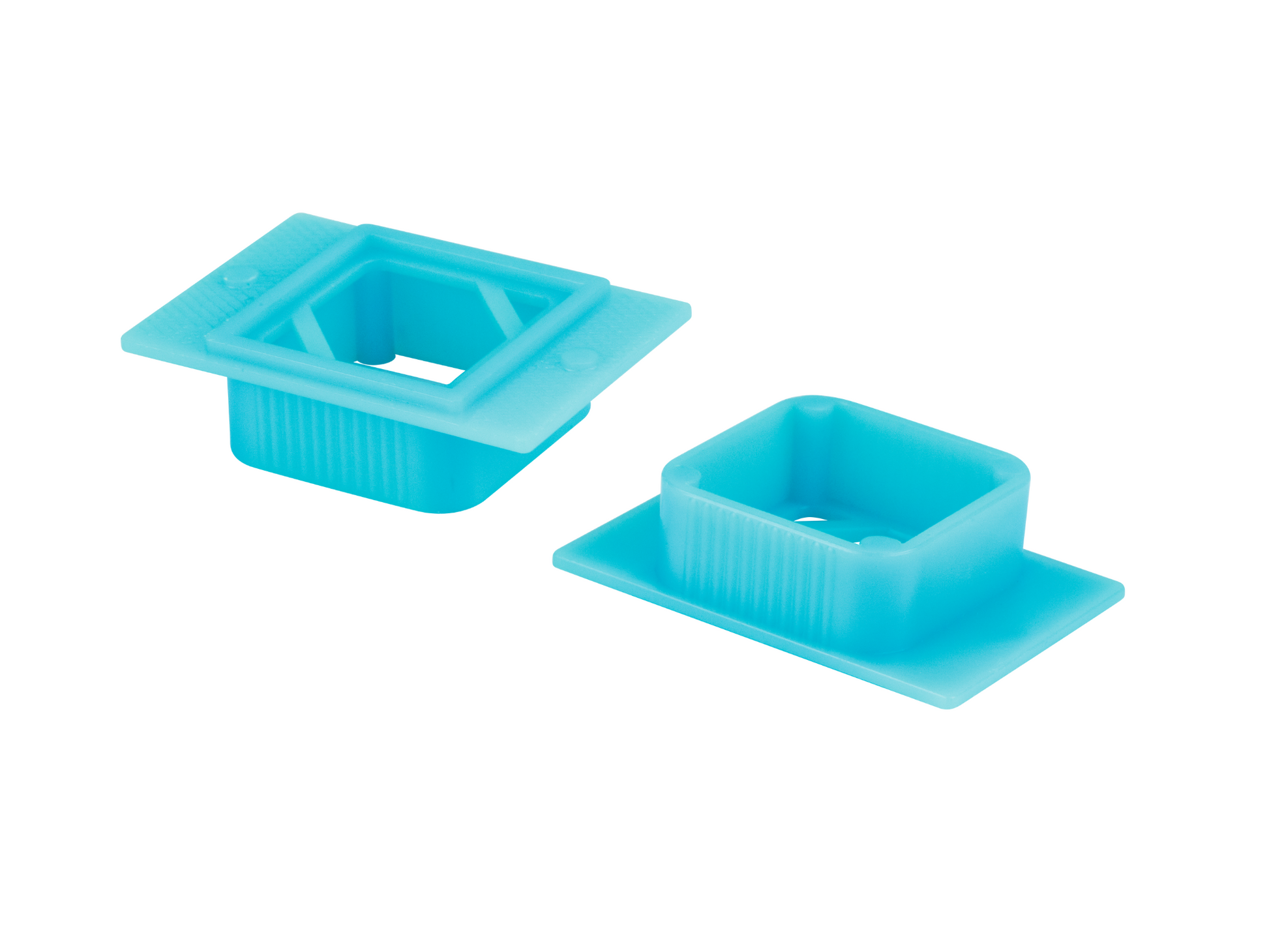 Caplugs® Evergreen 258-4012-B10 — Tissue Embedding Rings, HIPS, Blue, 500/Bag