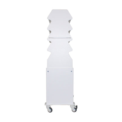 TrippNT 54058 — angled shelf detail showing 45-degree anti-slide geometry with suture boxes