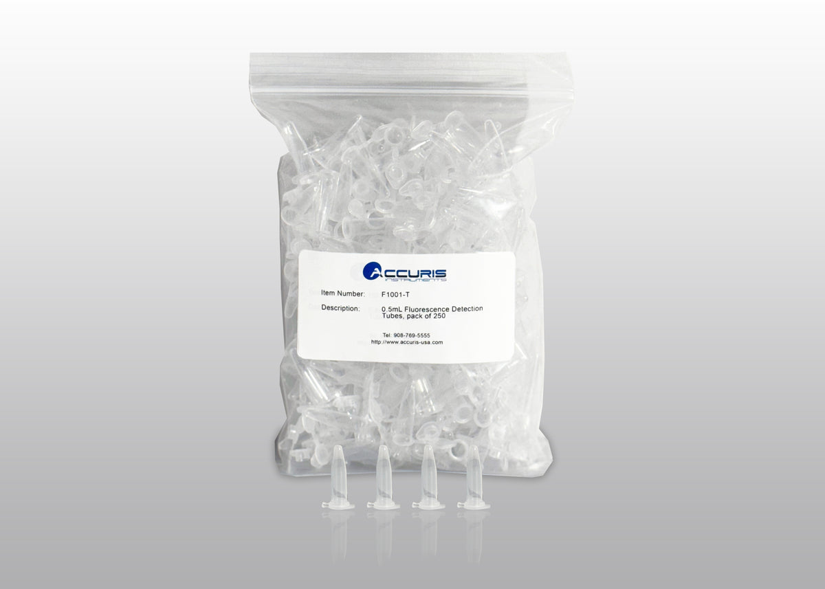 Accuris 0.5 mL Fluorescence Detection Tubes F1001-T