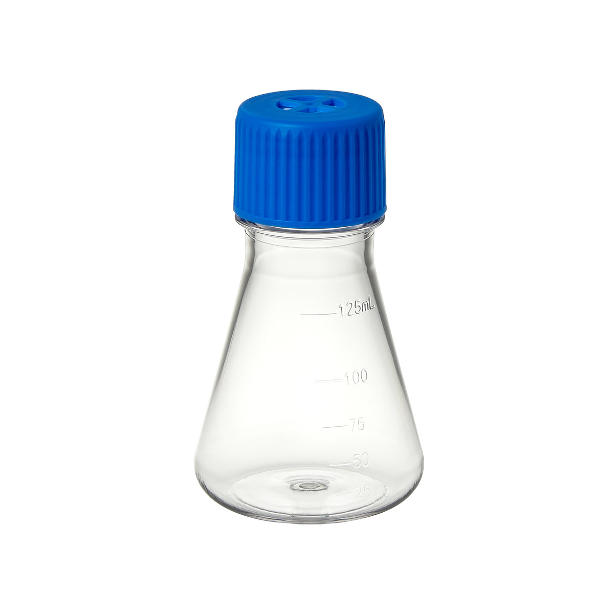 Benchmark Scientific PETG Erlenmeyer Flask, Flat Bottom, Sterile F4060-F, 125 mL