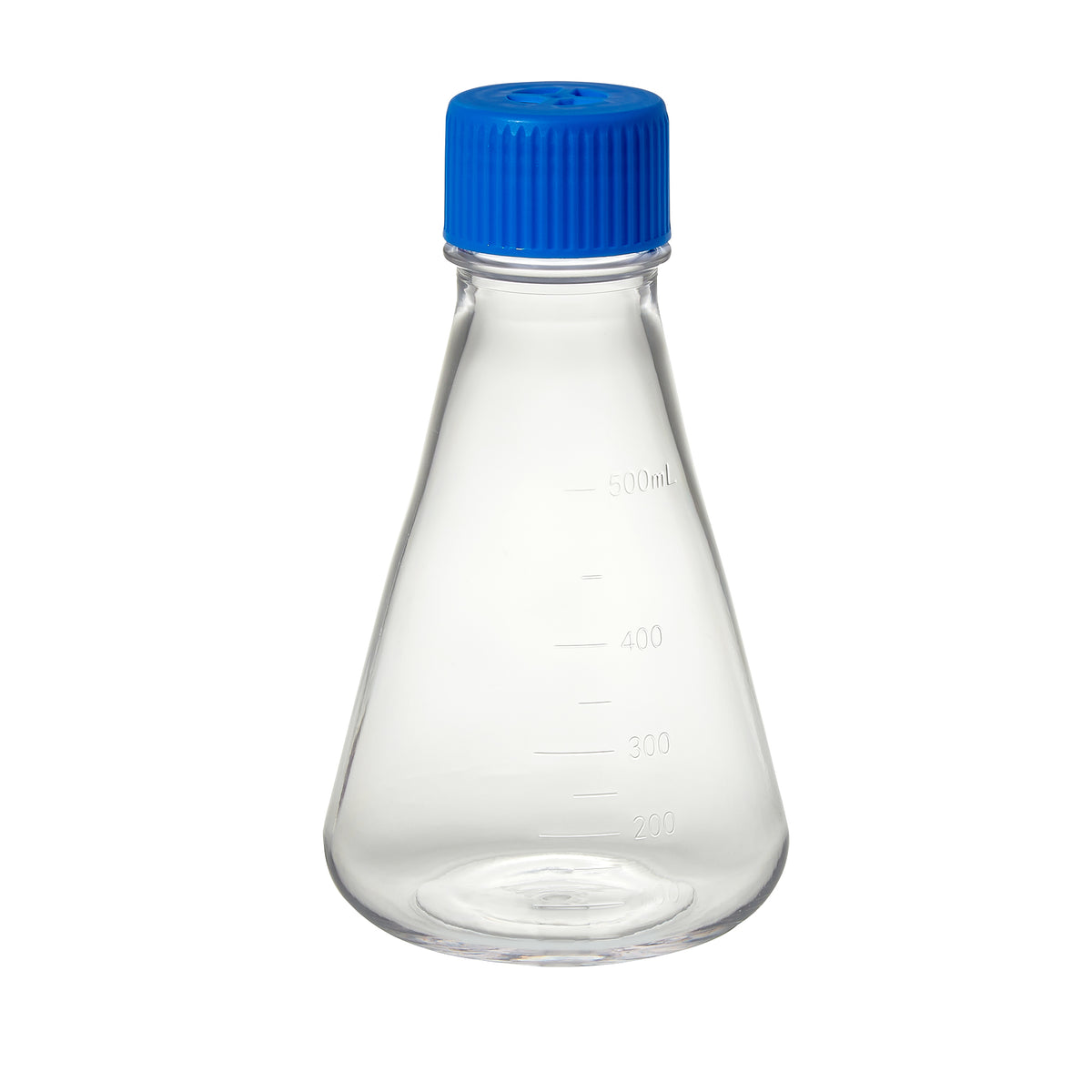 Benchmark Scientific PETG Erlenmeyer Flask, Flat Bottom, Sterile F4062-F, 500 mL