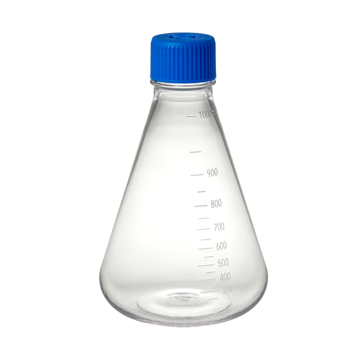 Benchmark Scientific PETG Erlenmeyer Flask, Flat Bottom, Sterile F4063-F, 1000 mL