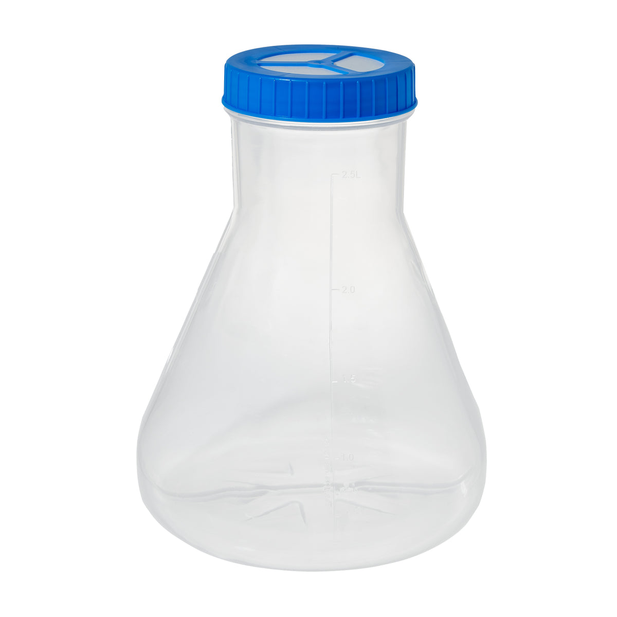 Benchmark Scientific Fernbach Flask, Baffled, Sterile F4086, 2.8 L