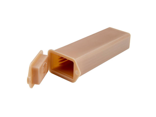 Caplugs® Evergreen 2403074M30E1 Five-Slide Mailers Chocolate PP Non-Sterile MADE IN USA
