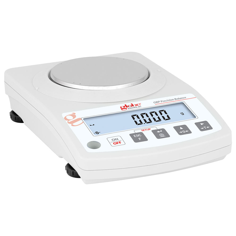 Precision Toploading Balance, 200g x 1mg, External Calibration, Portable Rechargeable — 1/Each | Globe Scientific