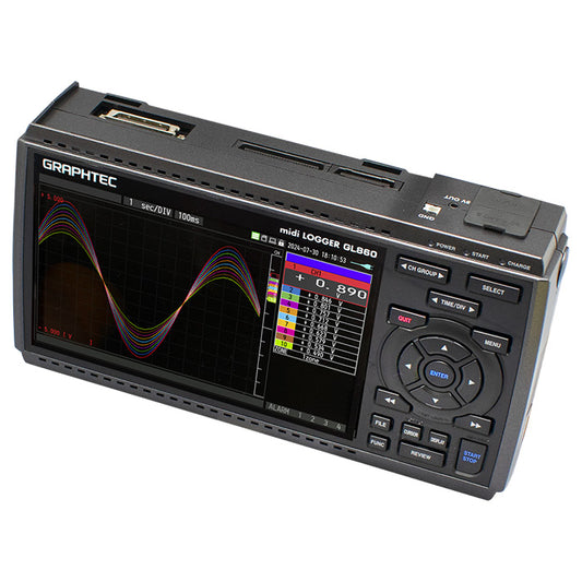 Yamato GL860 Multi-Channel Data Logger, 20–200 Channels (7-inch Display)