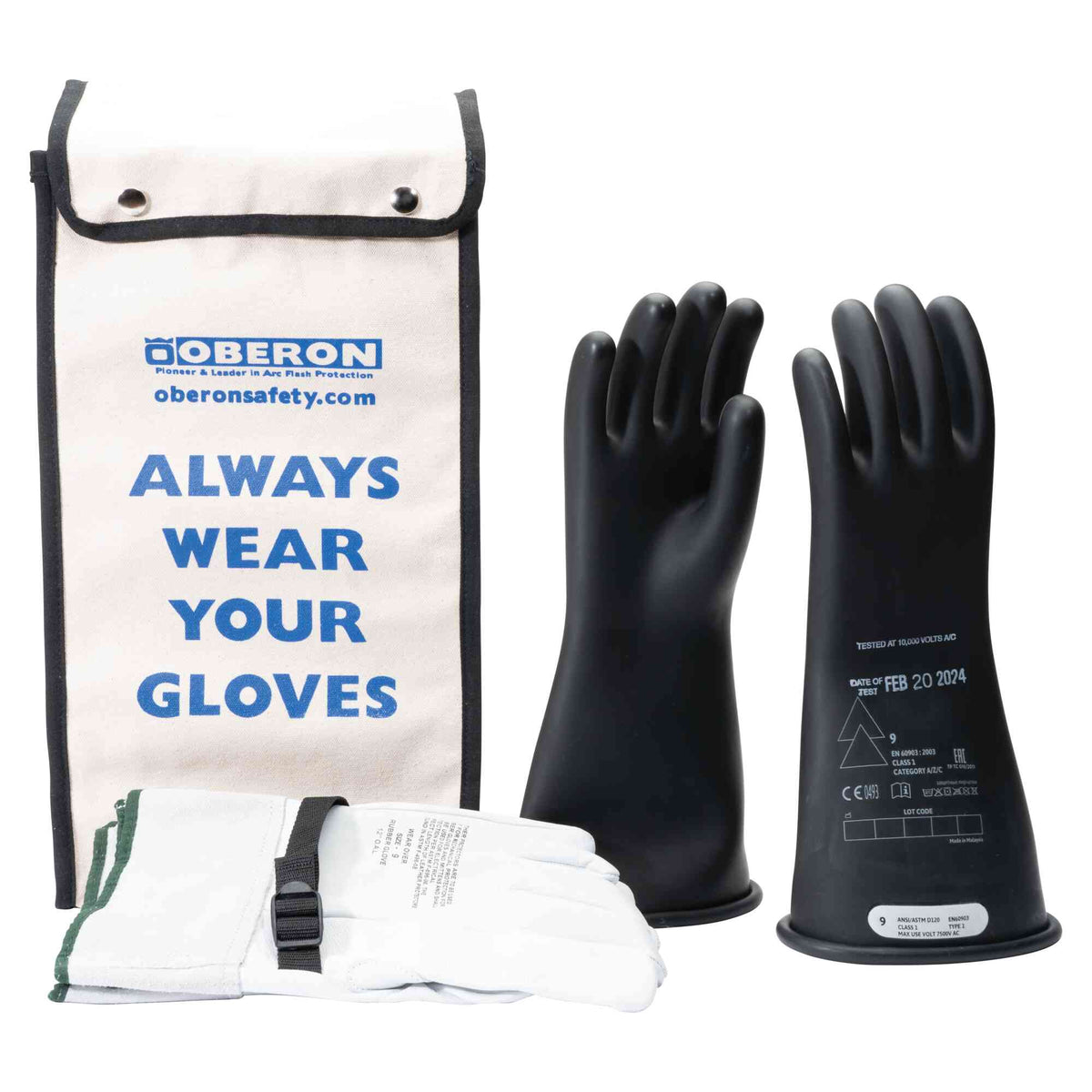 Oberon Rubber Electrical Glove Kits