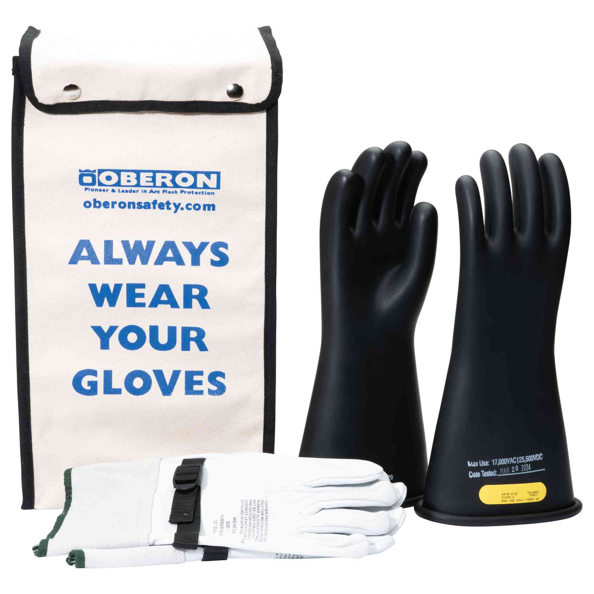 Oberon Rubber Electrical Glove Kits