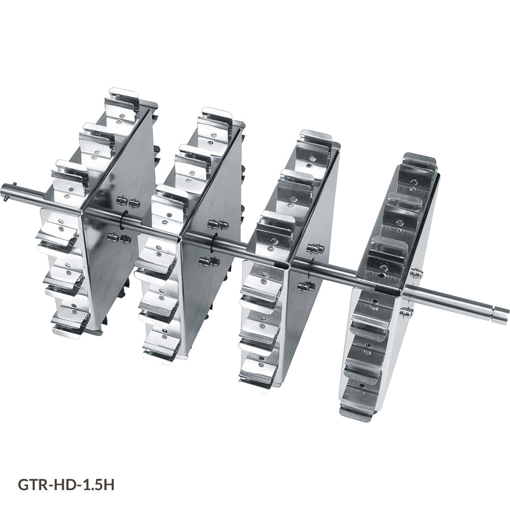Tube Holder for GTR-HD Tube Rotators, 48 Horizontal Places — 1.5 mL & 15 mL, 1/Each | Globe Scientific