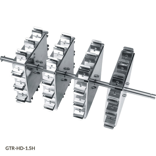 Tube Holder for GTR-HD Tube Rotators, 48 Horizontal Places — 1.5 mL & 15 mL, 1/Each | Globe Scientific