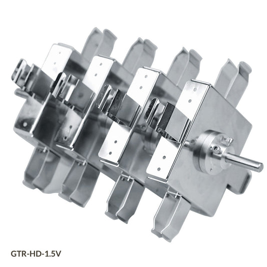 Tube Holders for GTR-HD Series Tube Rotators, Vertical Place Format — 1.5, 15 & 50 mL, 1/Each | Globe Scientific